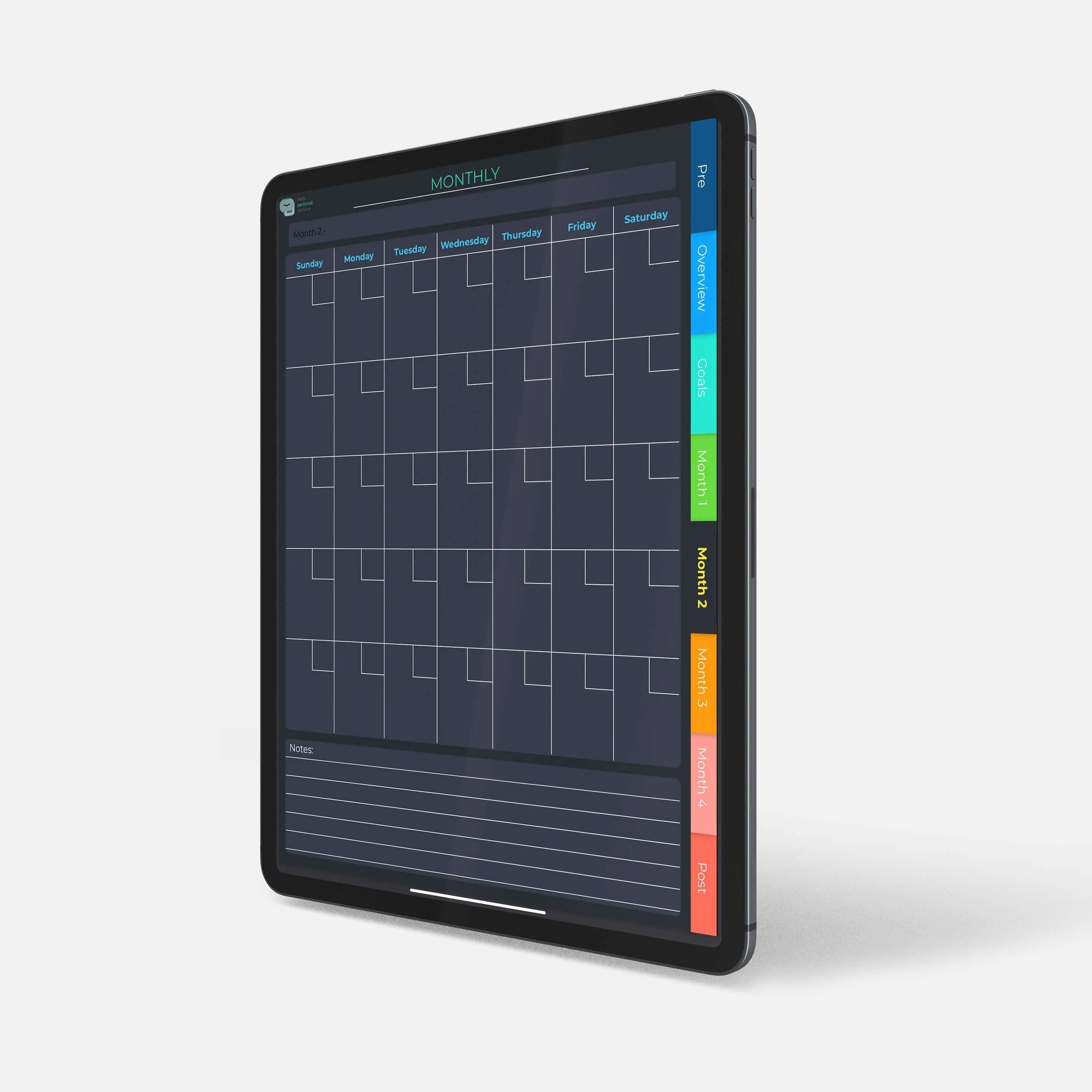 Digital 100 Day Planner