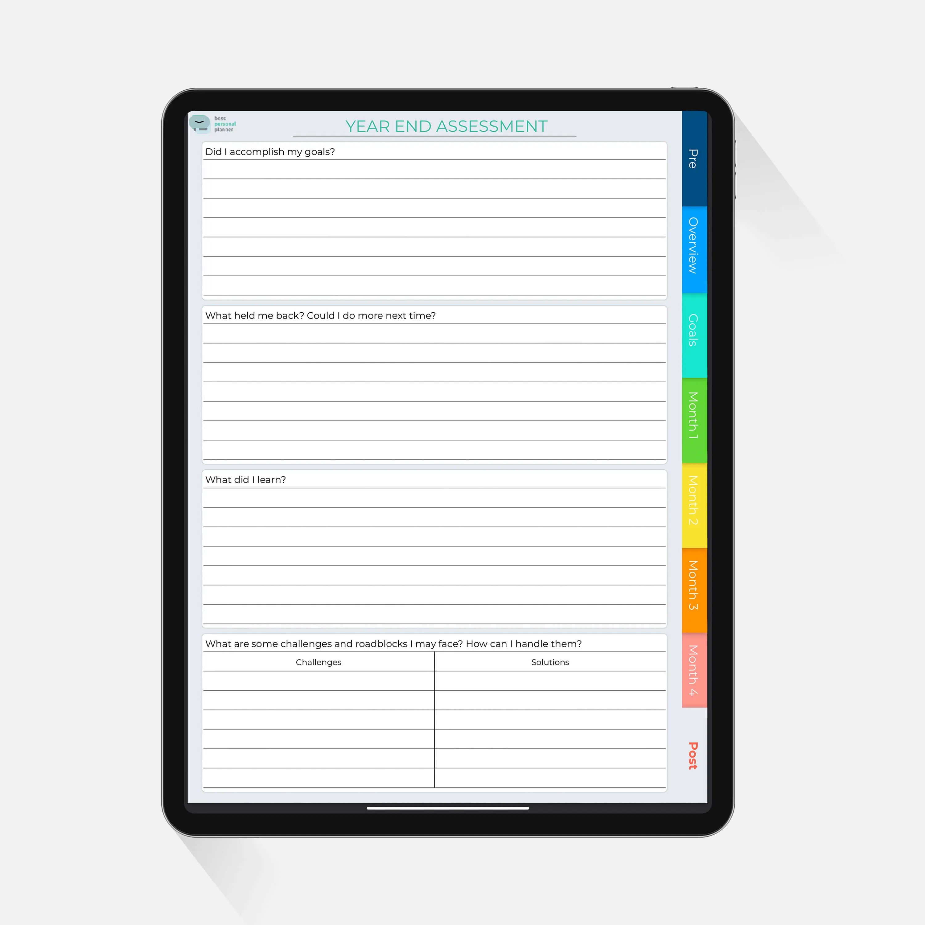 Digital 100 Day Planner