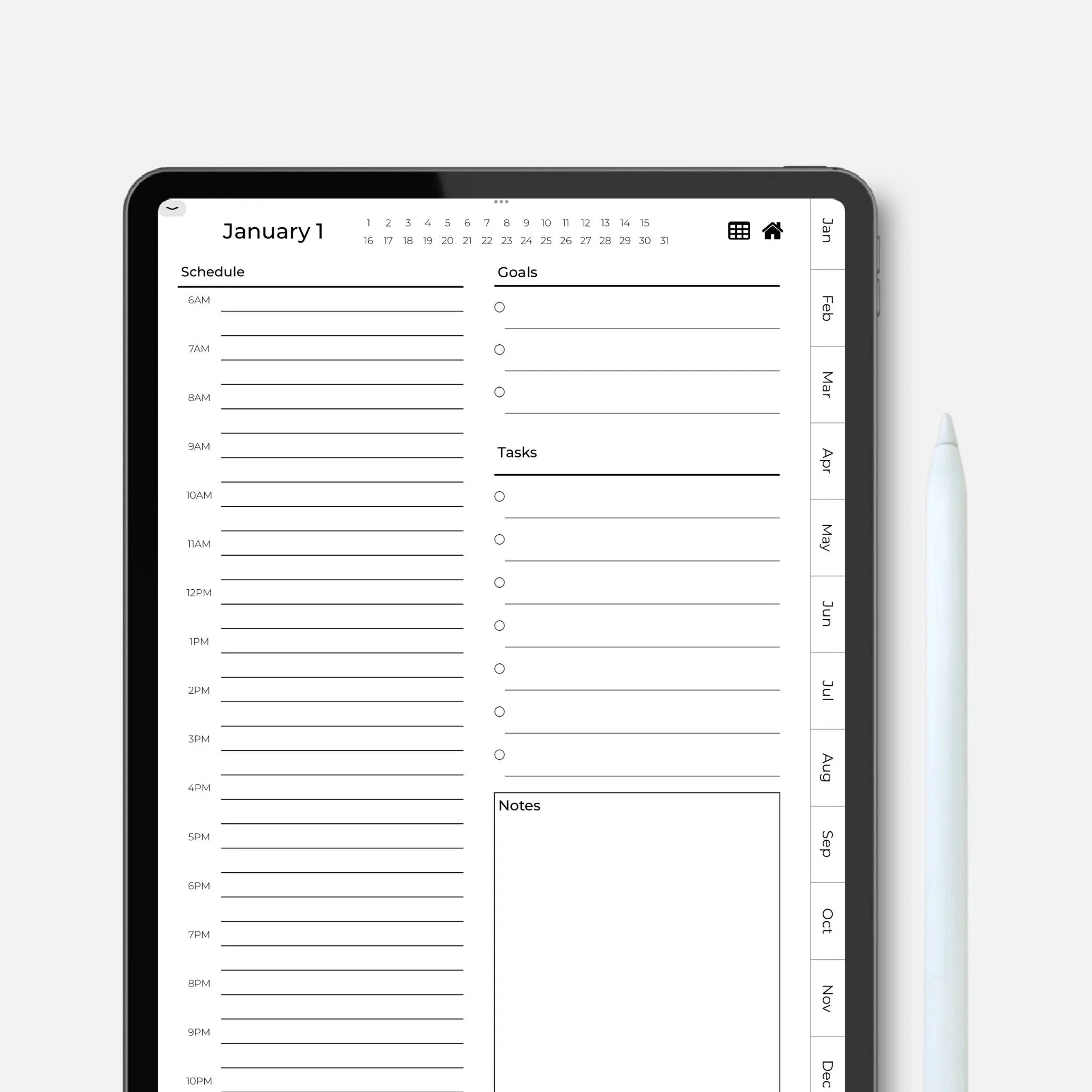 Digital Daily Planner
