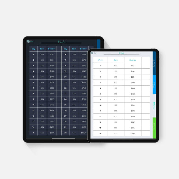 Digital Money Saving Challenge