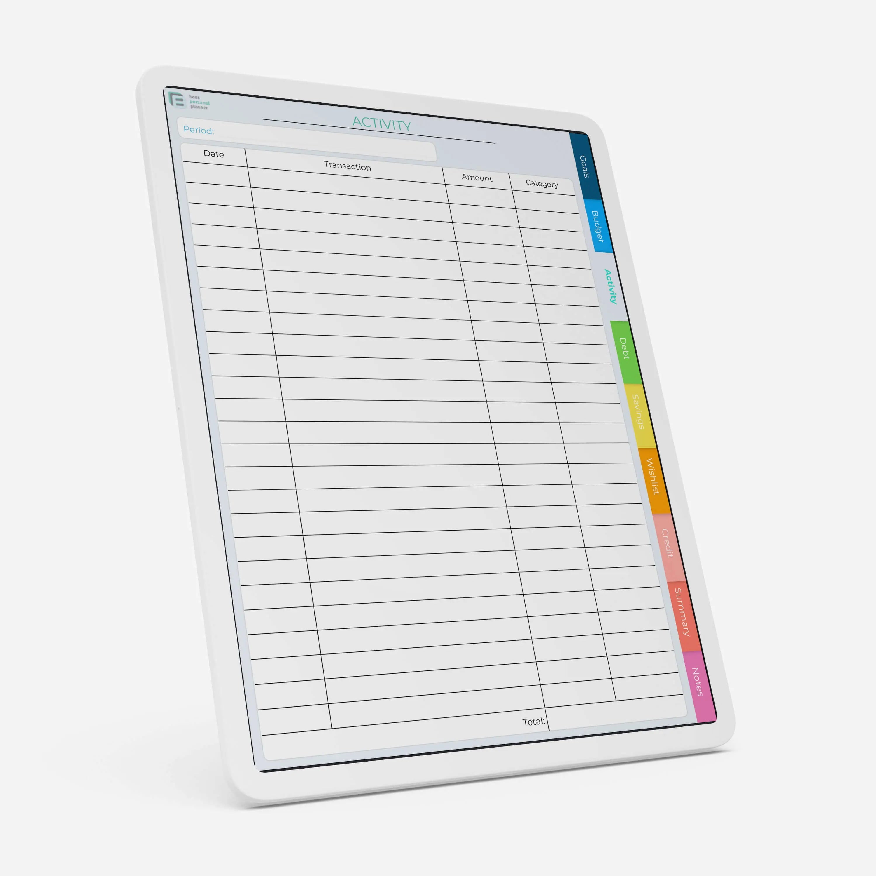 Digital Budget Planner