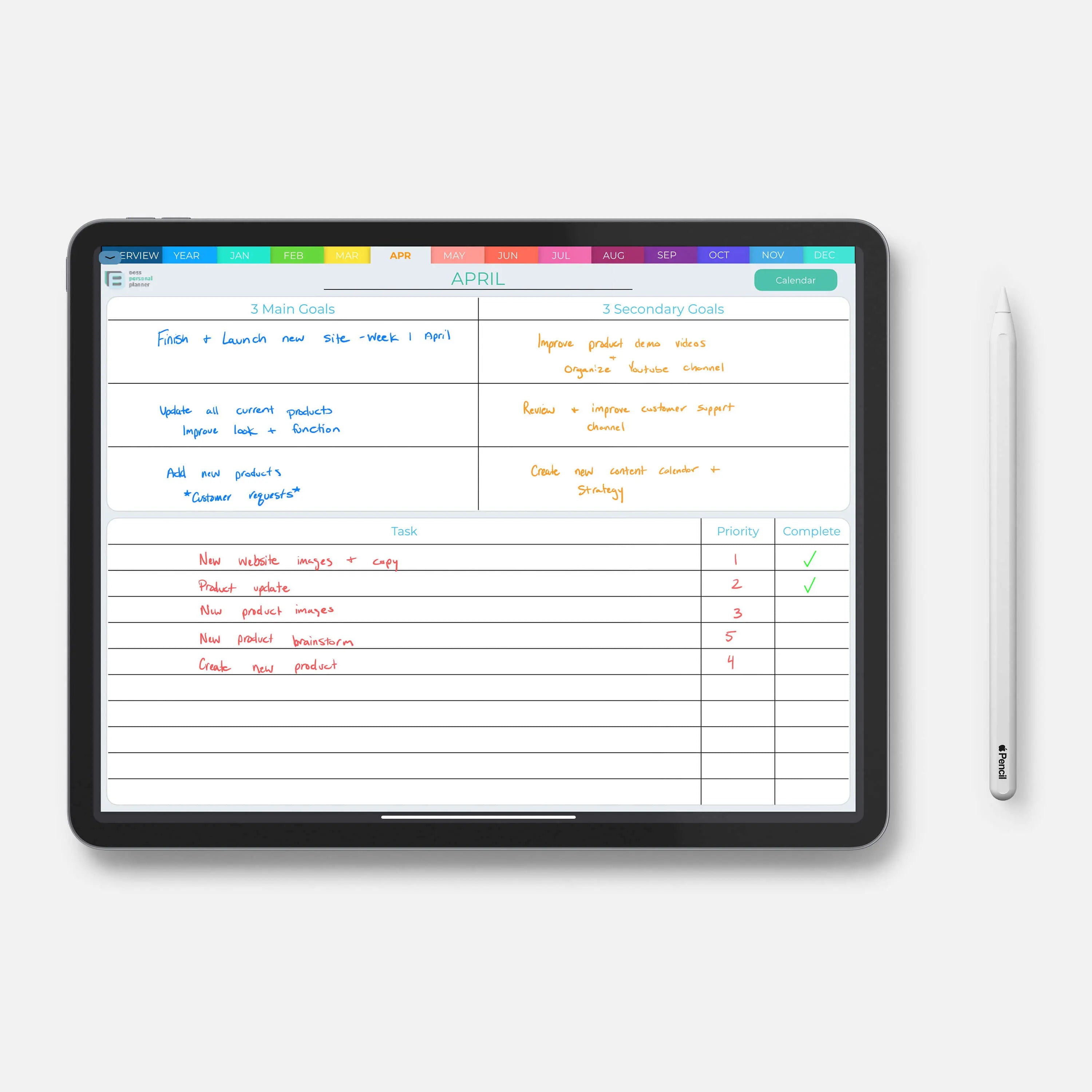 Digital Business Planner