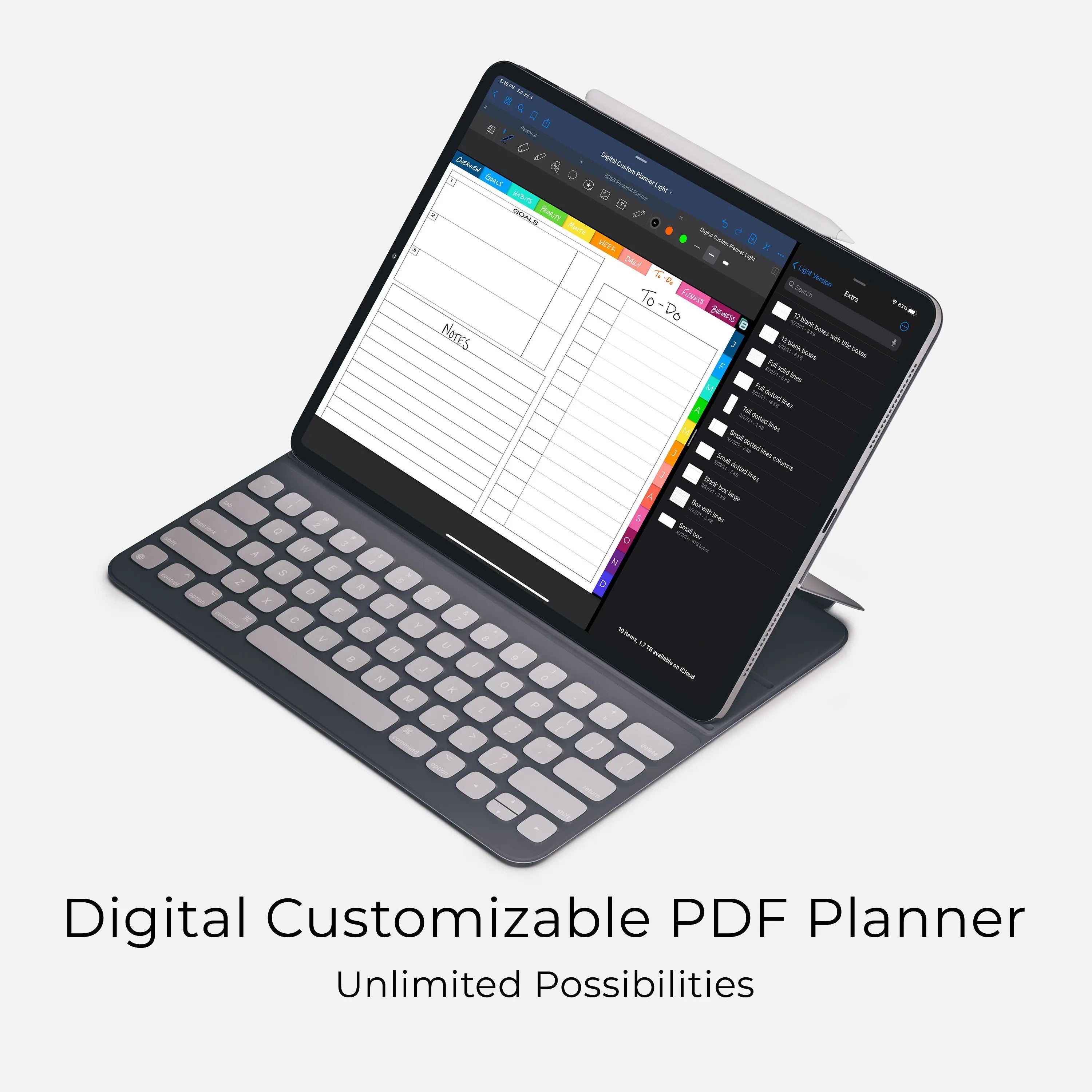Custom Digital Planner