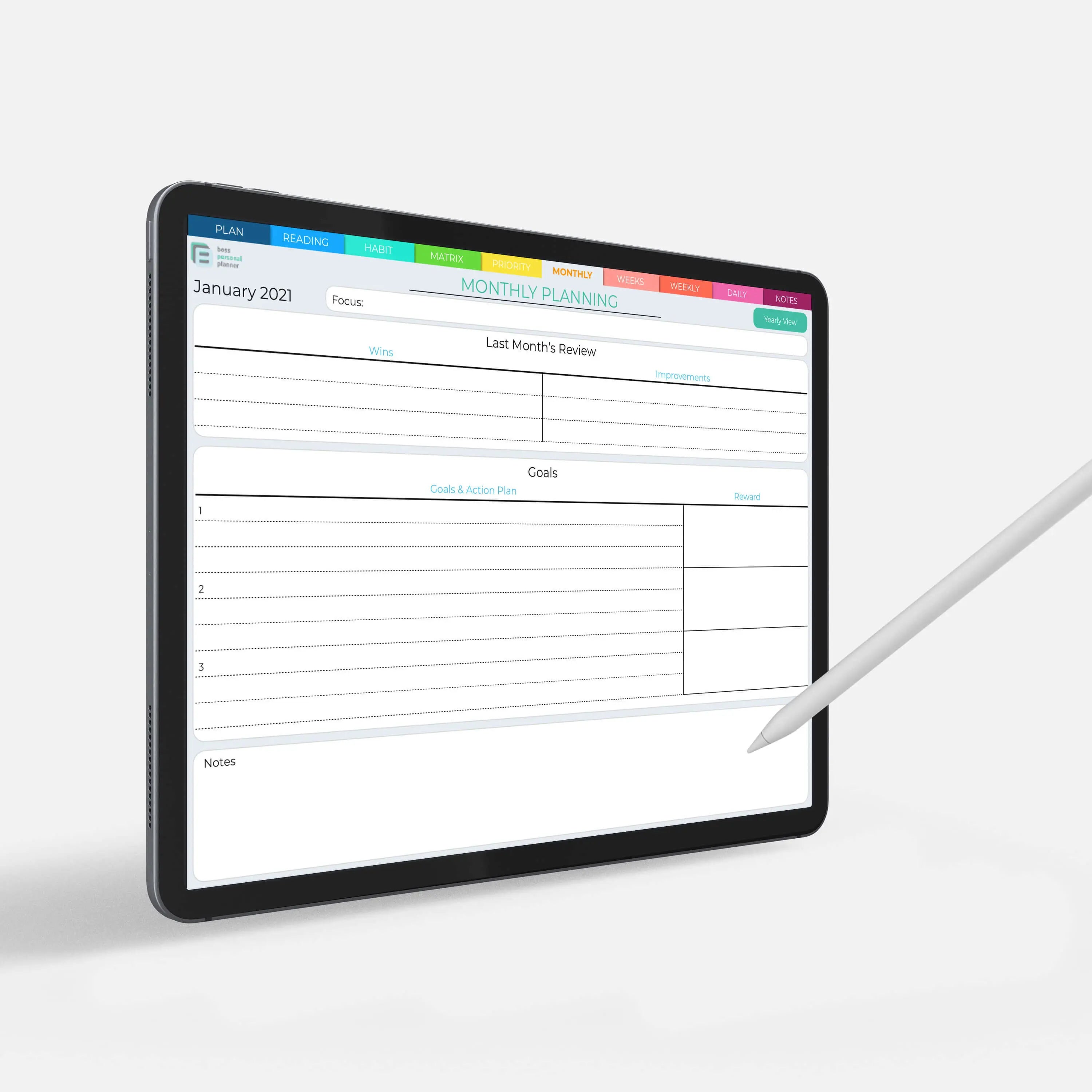 Digital Personal Planner