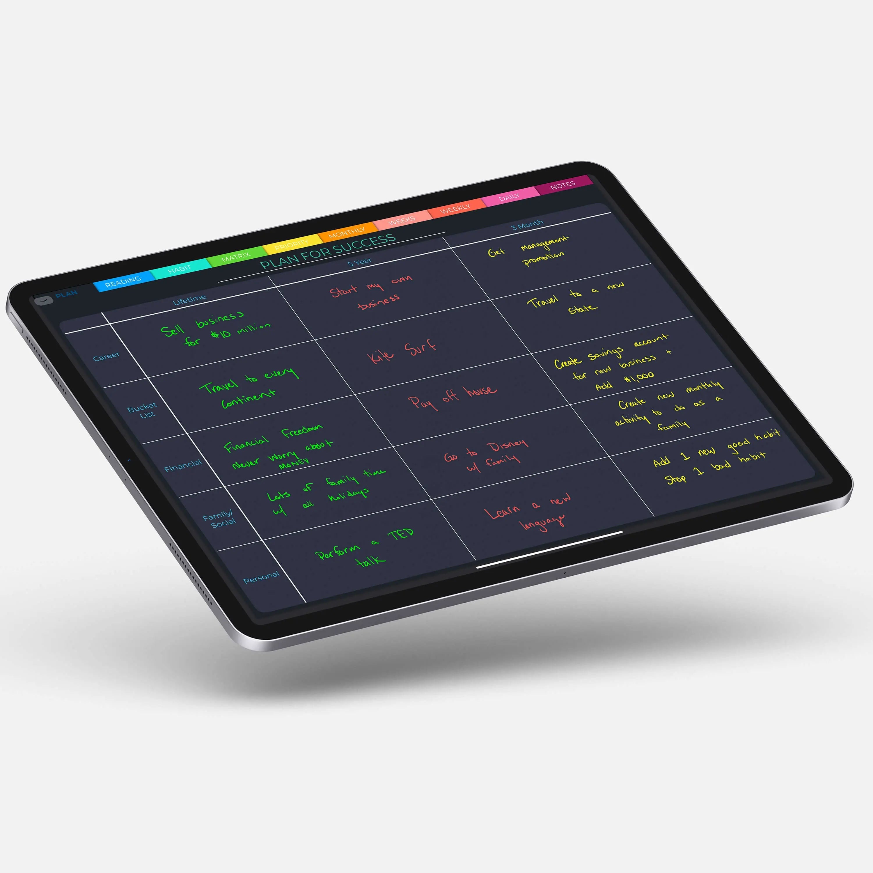 Digital Personal Planner