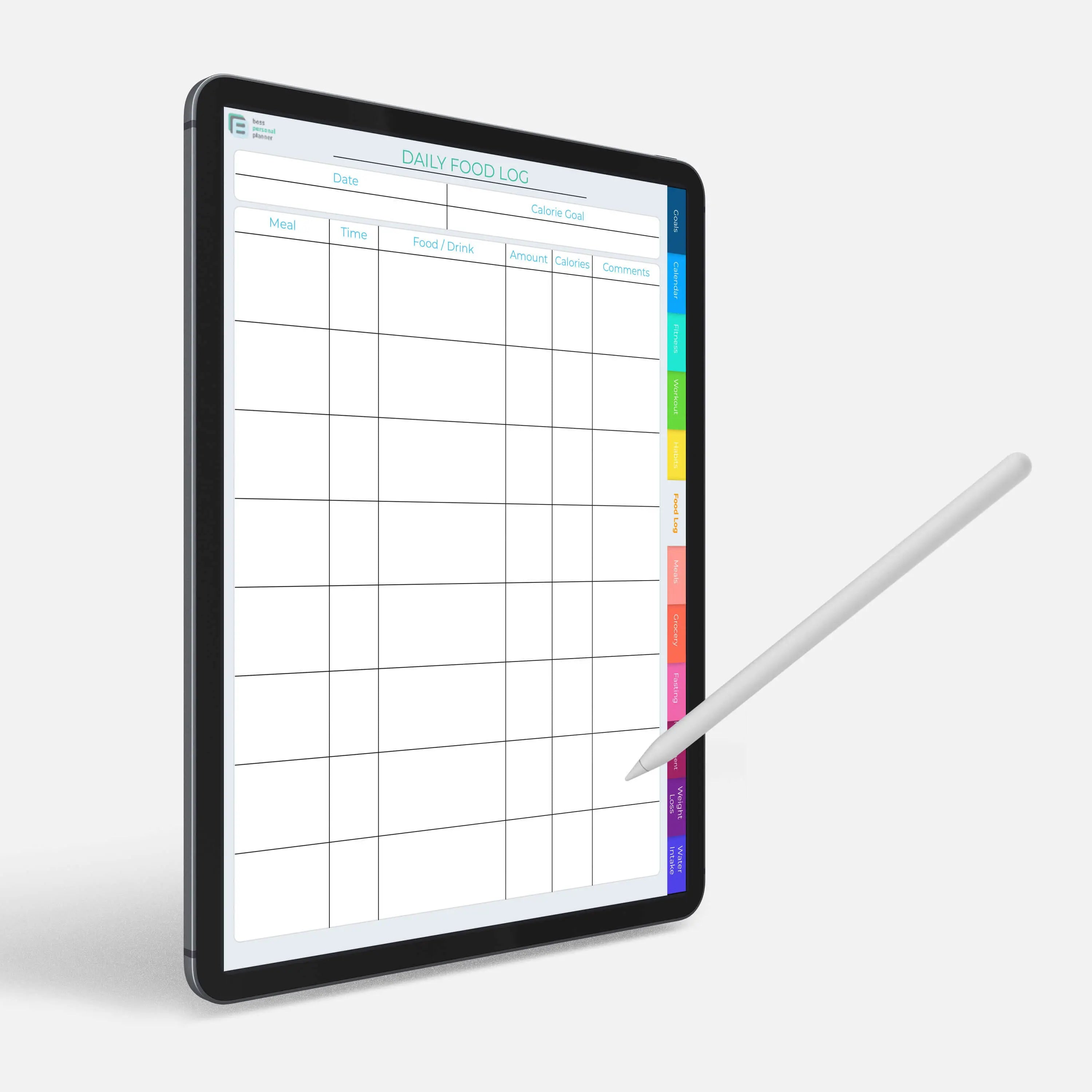 Digital Fitness Planner
