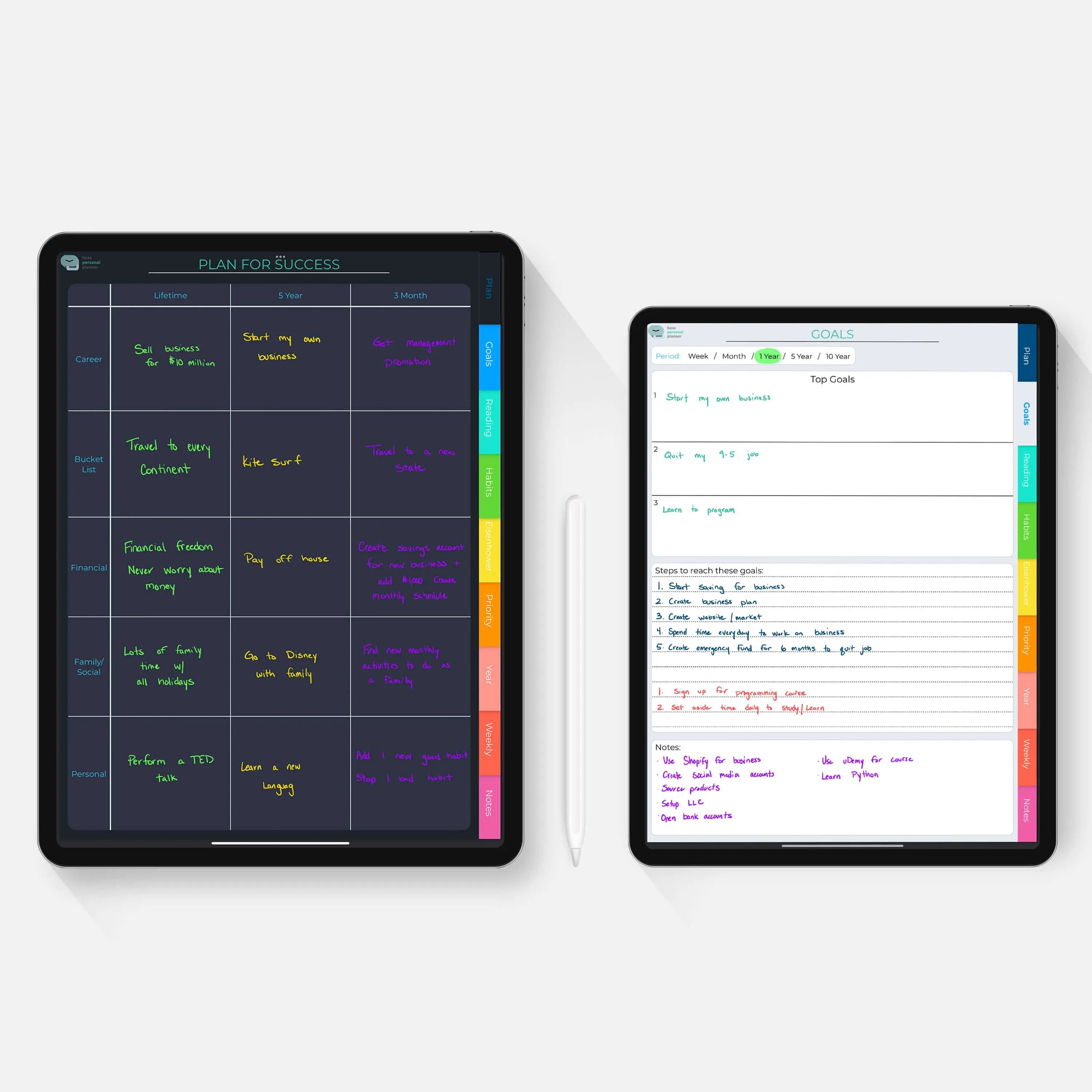 Digital Weekly Planner