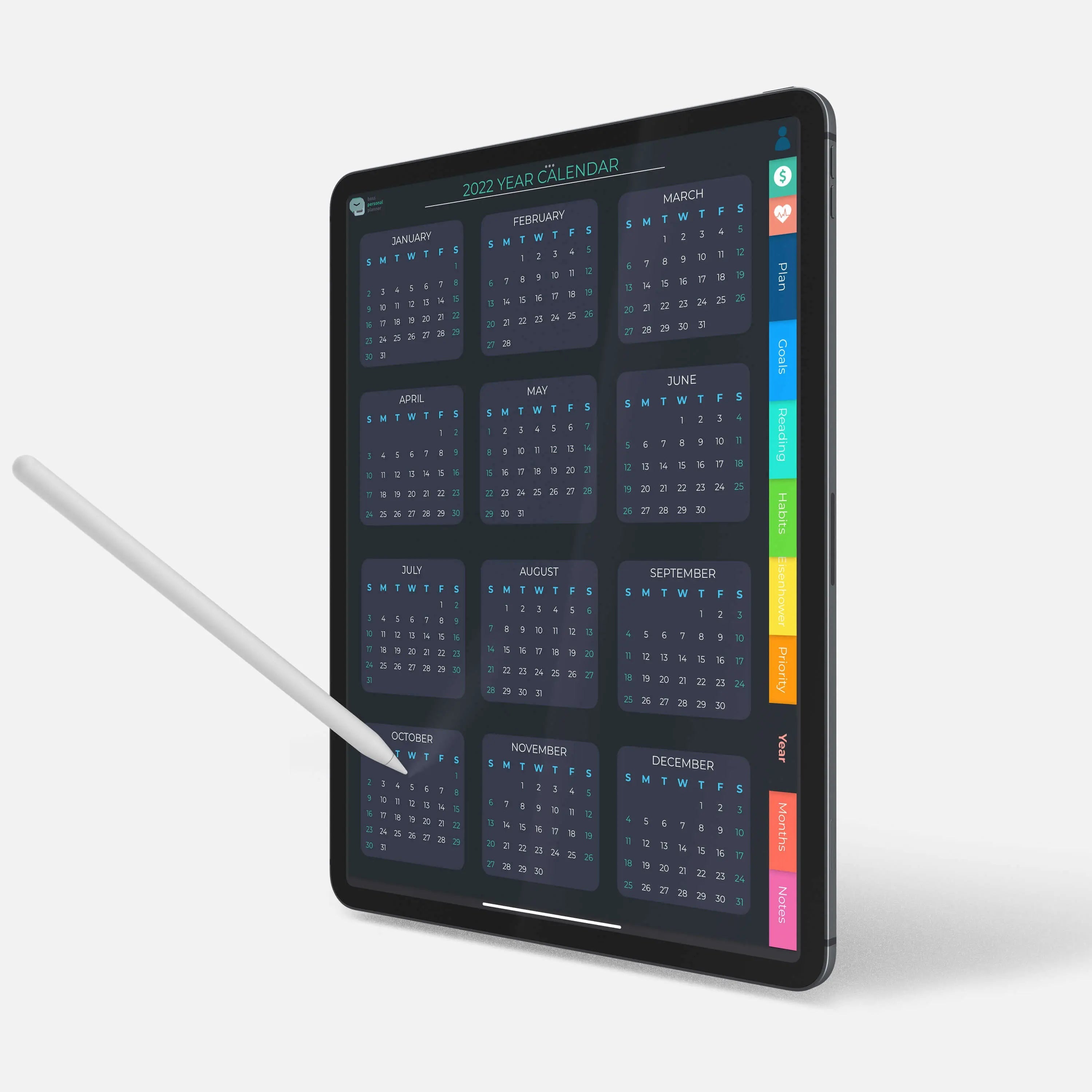 Digital Life Planner - 3-in-1 Combo