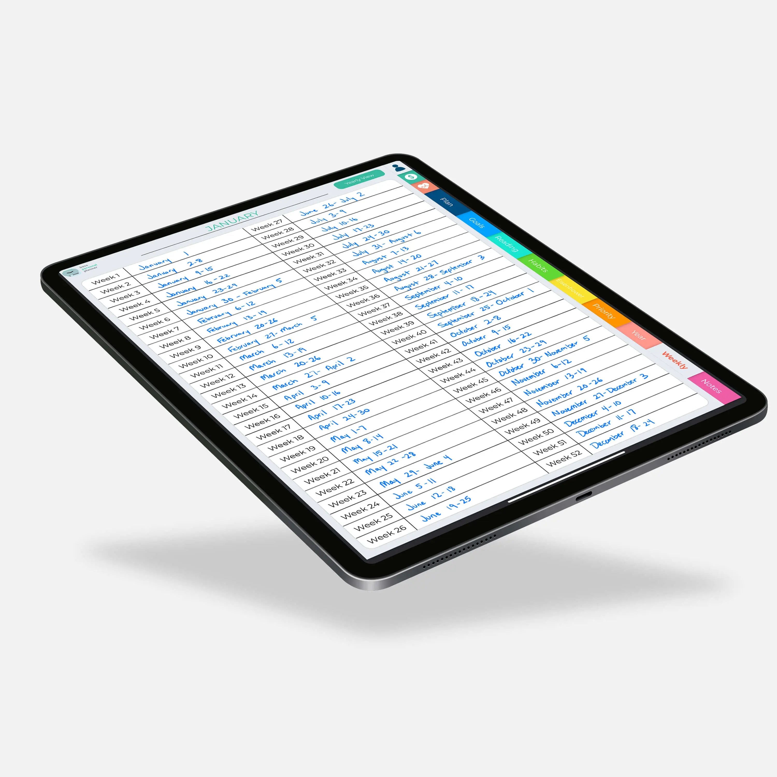 Digital Life Planner - 3-in-1 Combo