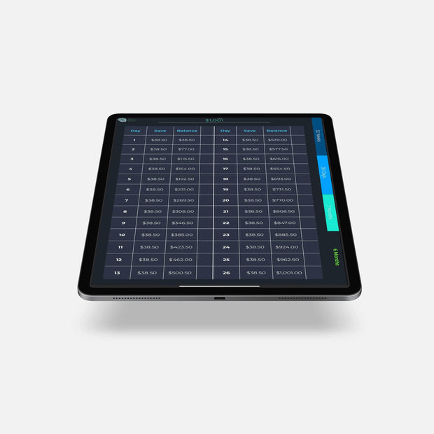 Digital Money Saving Challenge