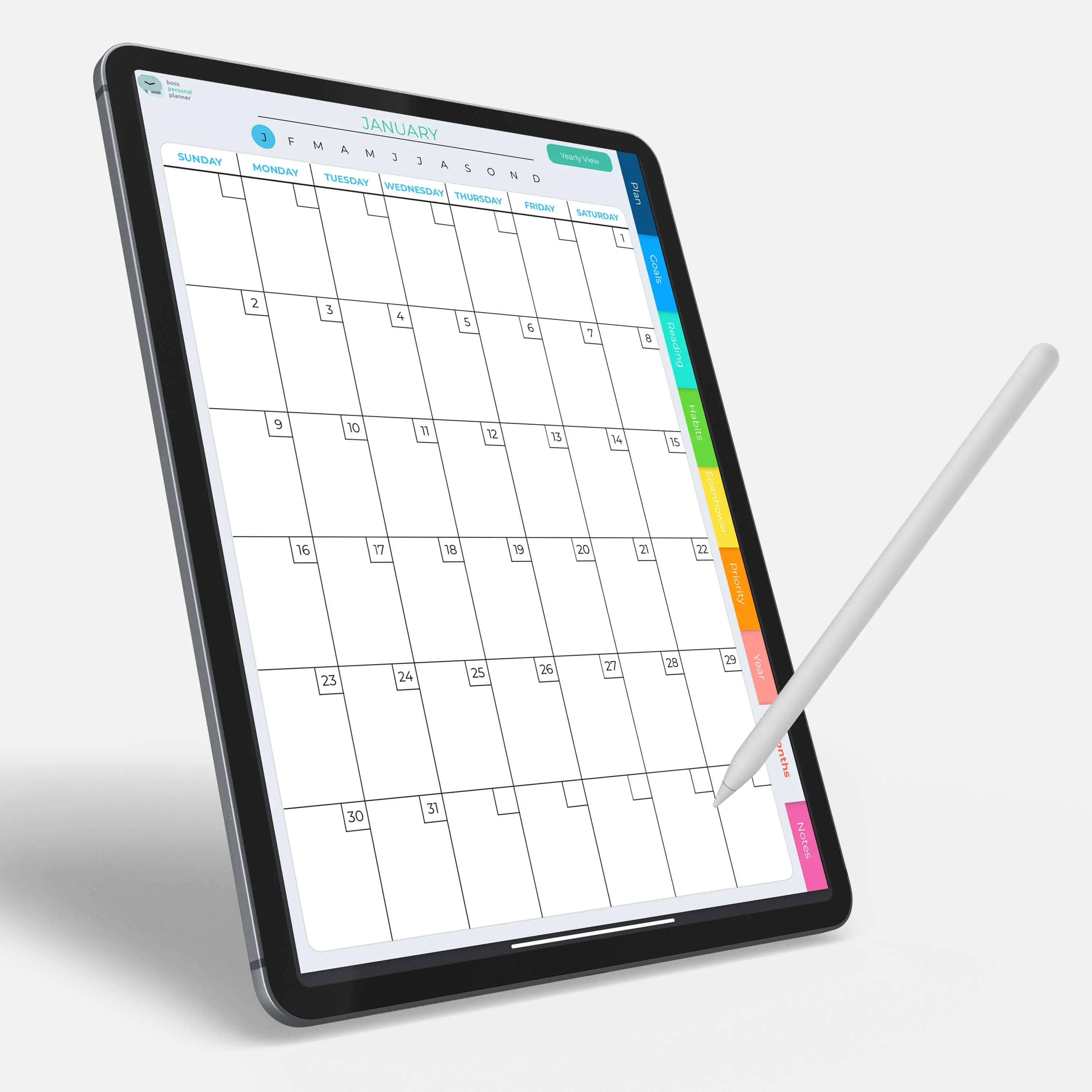 Digital Weekly Planner