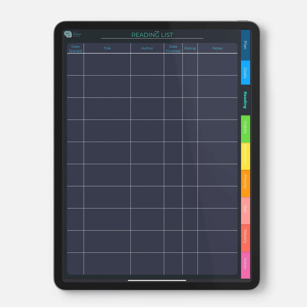 Digital Weekly Planner