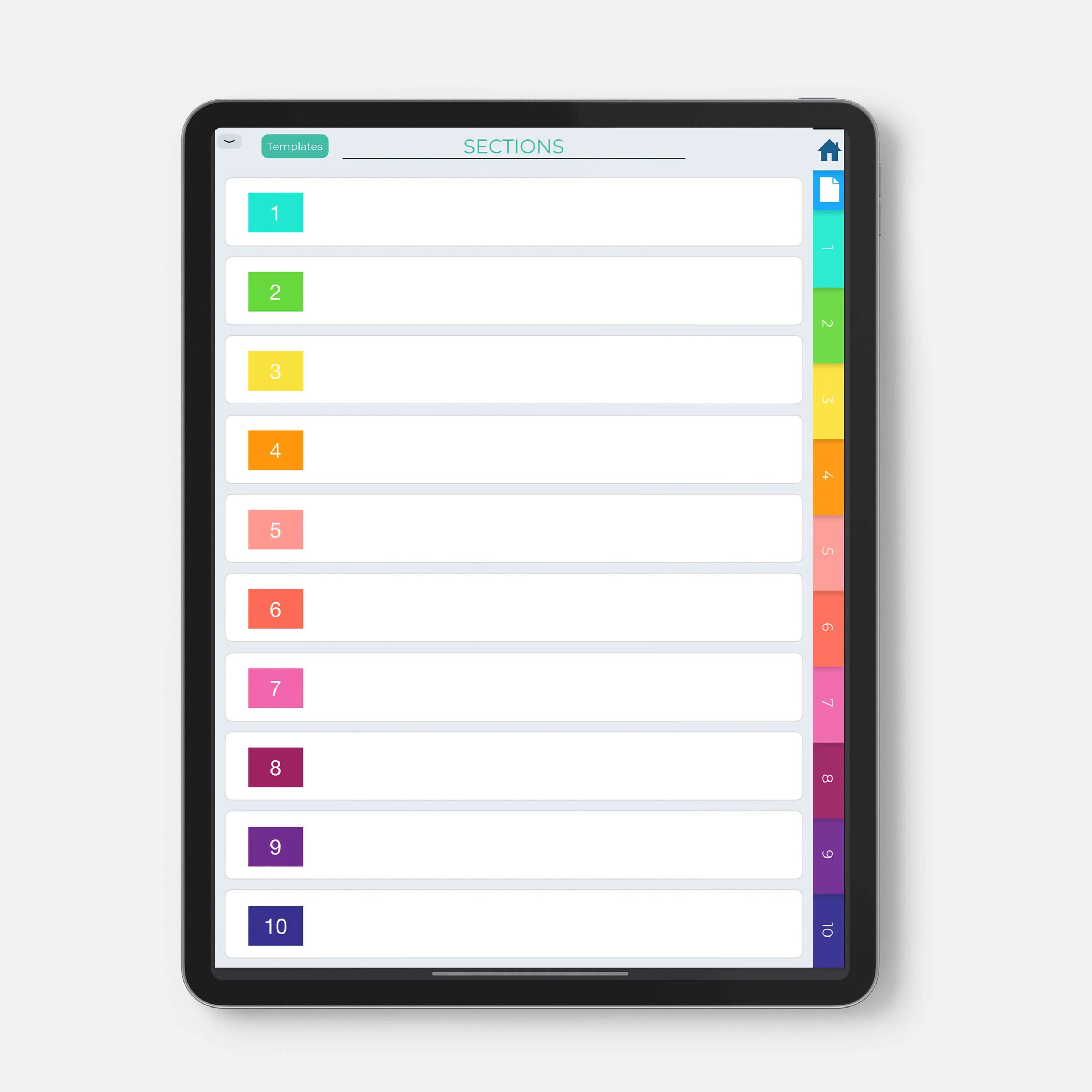 Digital Bullet Journal & Notebook Template