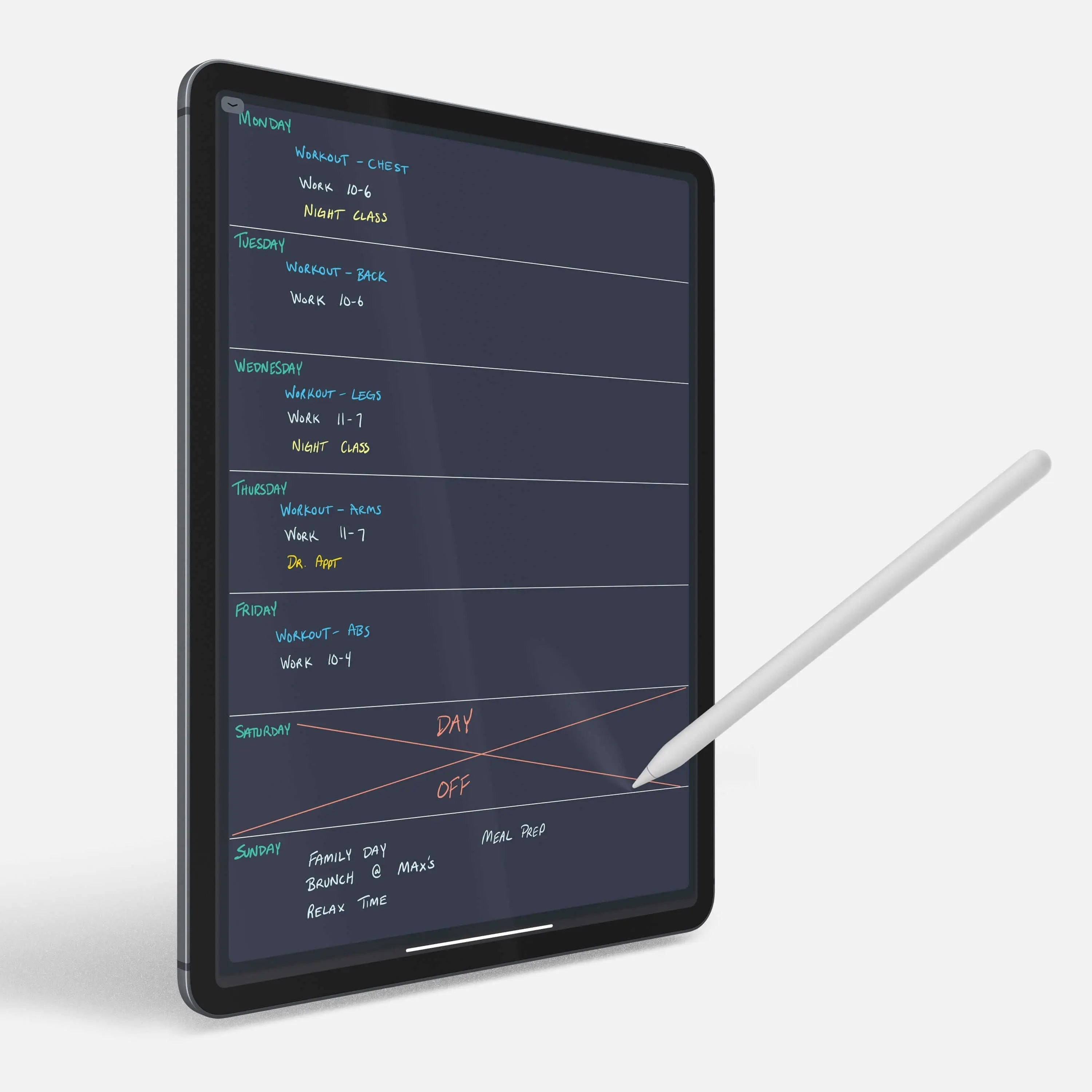 Digital Bullet Journal & Notebook Template
